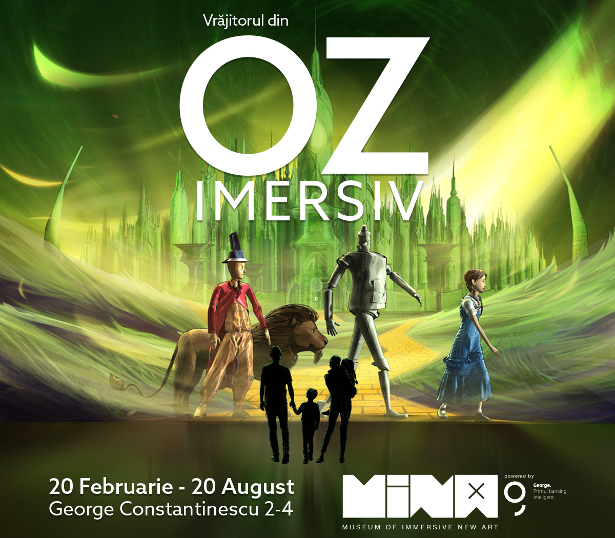 The Wizard of Oz show coming to Bucharest’s Museum of Immersive New Art in February
