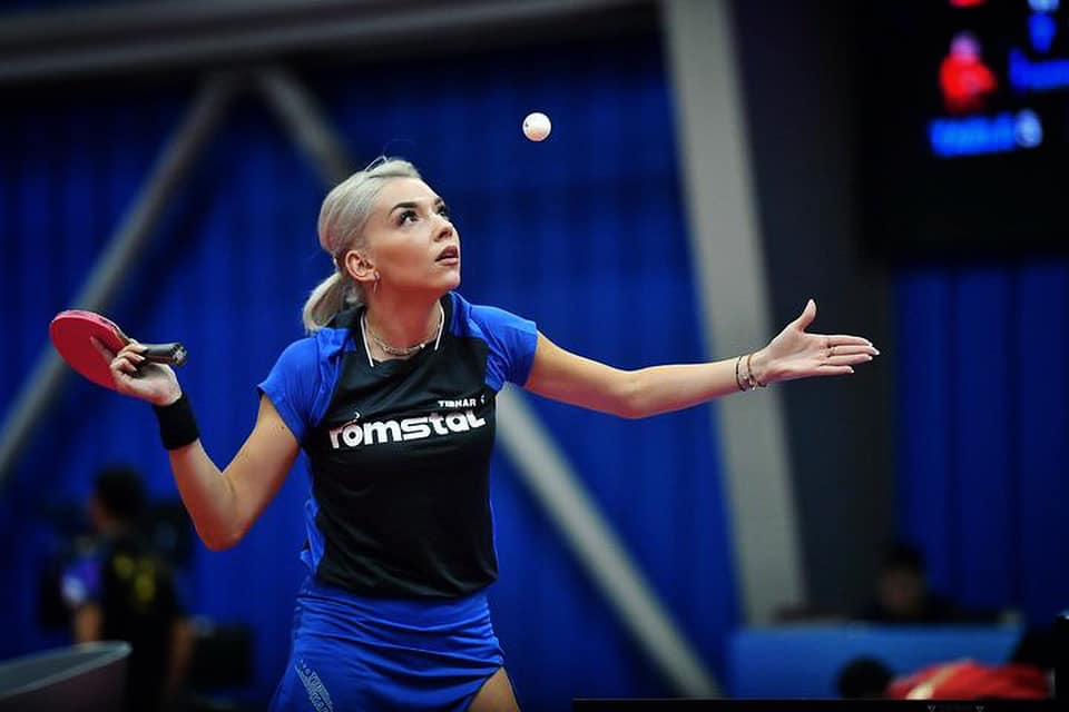 Romanian table tennis player Bernadette Szocs ranked world’s best non-Asian player