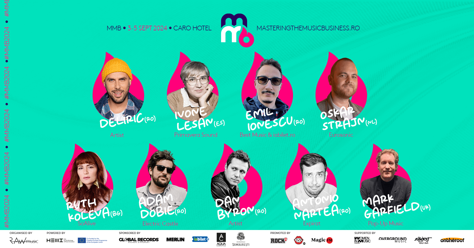 First speakers confirmed at Mastering the Music Business conference in Bucharest