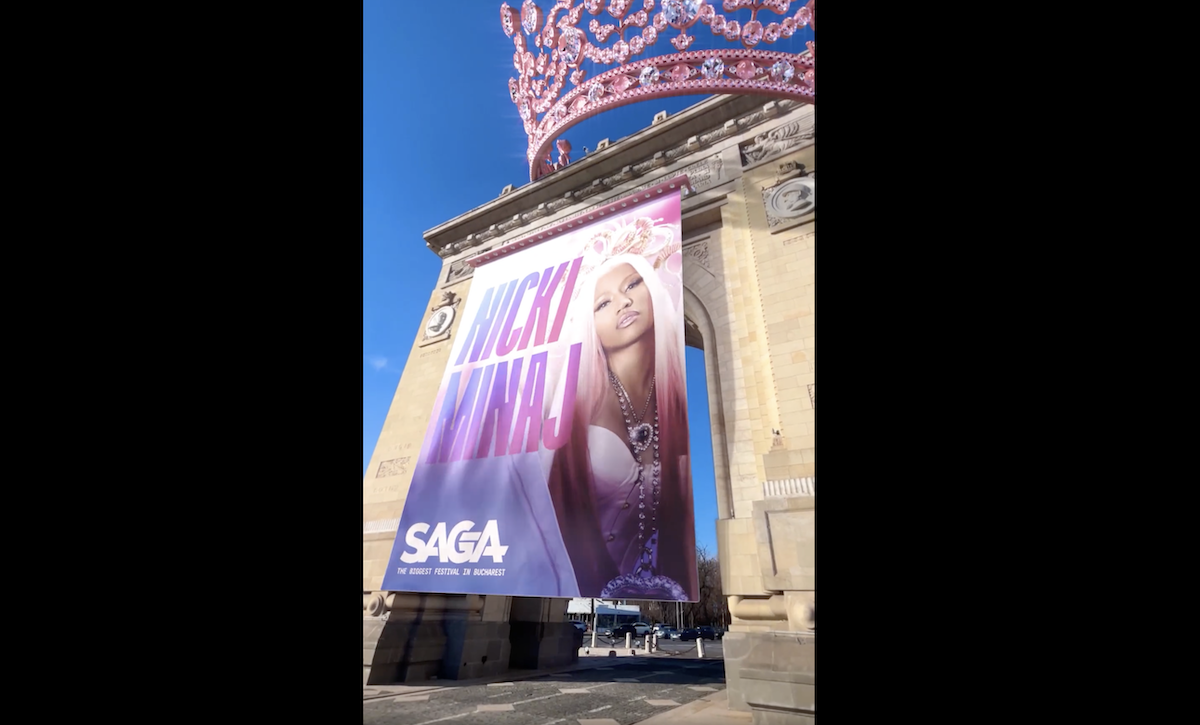 Nicki Minaj joins lineup of Bucharest’s Saga Festival
