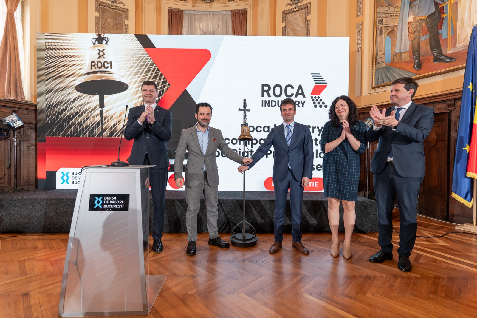 Romanian industrial holding ROCA Industry debuts on Bucharest Stock Exchange’s Regulated Market two years after AeRO listing