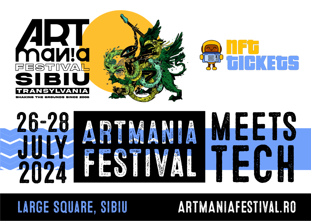 NFT tickets available for this year’s ARTmania Festival in Romania