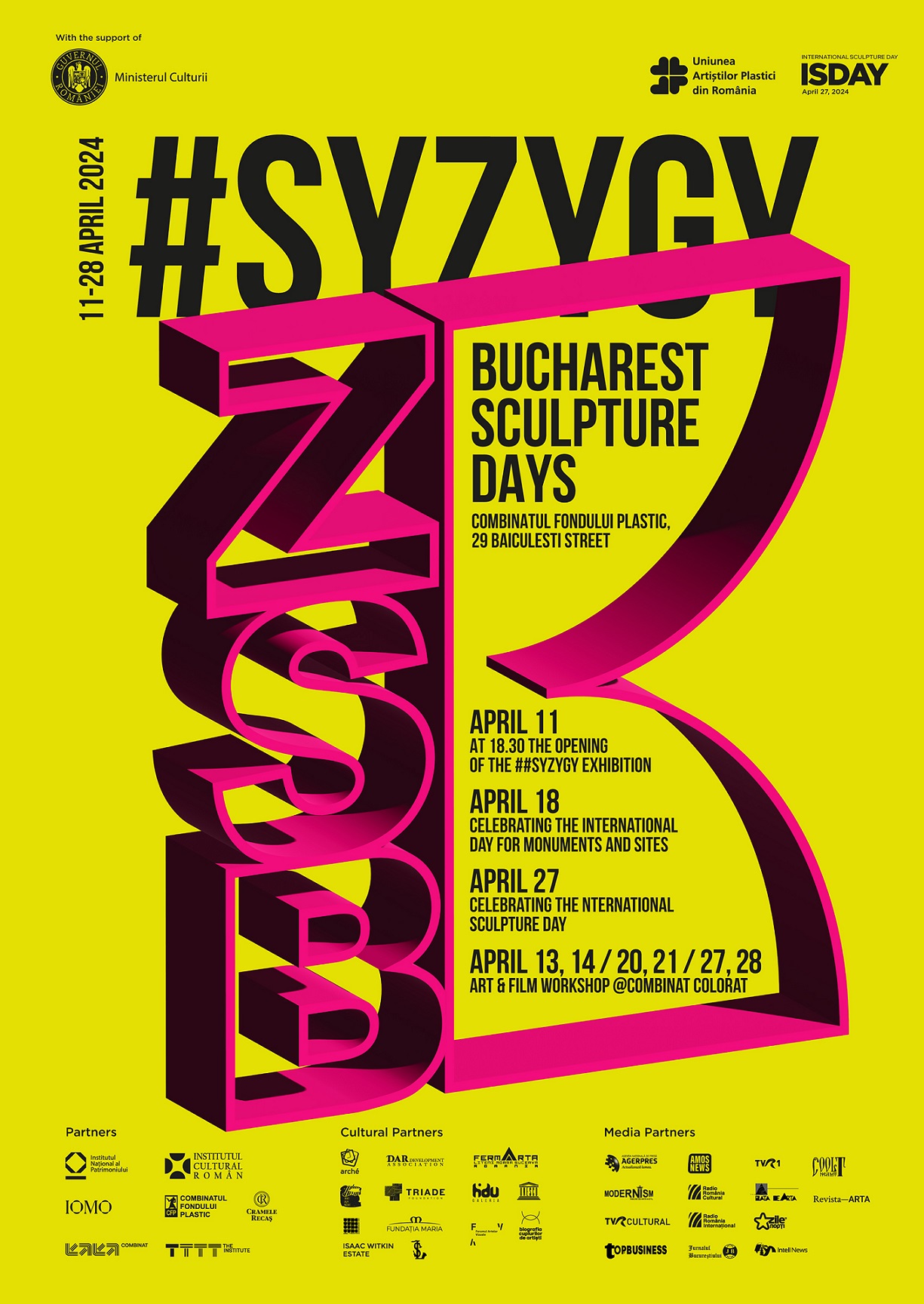 Bucharest Sculpture Days kick off with exhibitions, workshops