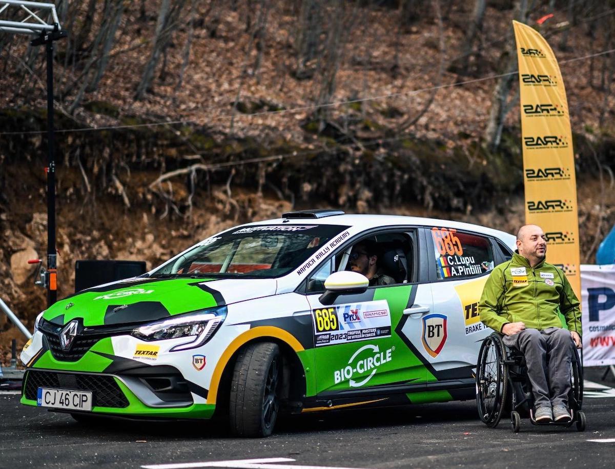 Romania’s tetraplegic rally driver Ciprian Lupu ready to start 2024 season