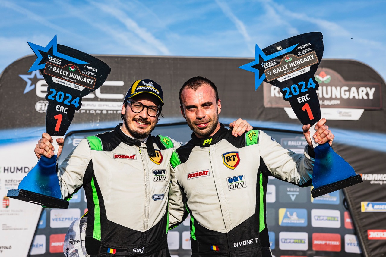 Simone Tempestini becomes first Romanian driver to win a stage in the European Rally Championship