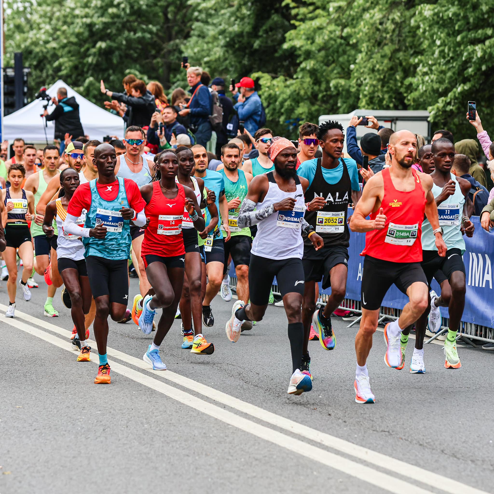 Kenyan Alex Nzioka Matata wins the Bucharest Half Marathon