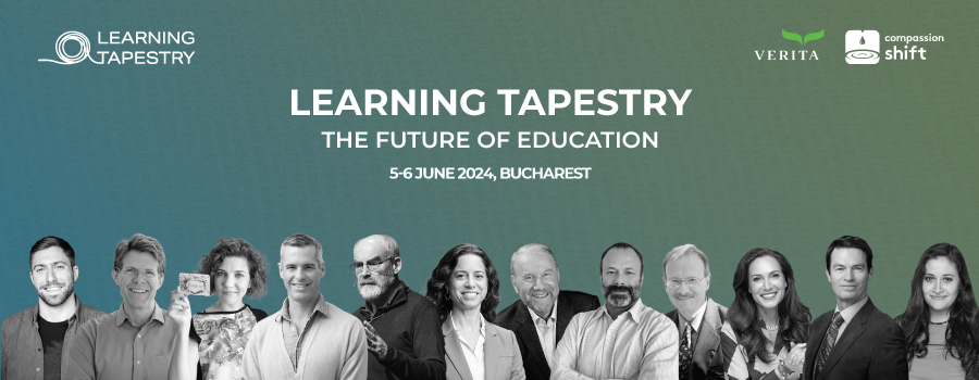 World-renowned experts gather in Bucharest on 5-6 June for the “Learning Tapestry Conference: The Future of Education. A conference on educating the heart and mind”
