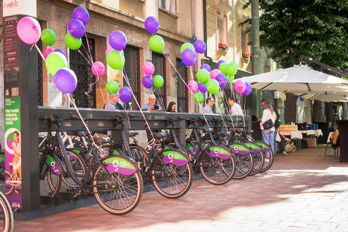 Bike-sharing system I’Velo launches in Timișoara, its sixth city in Romania