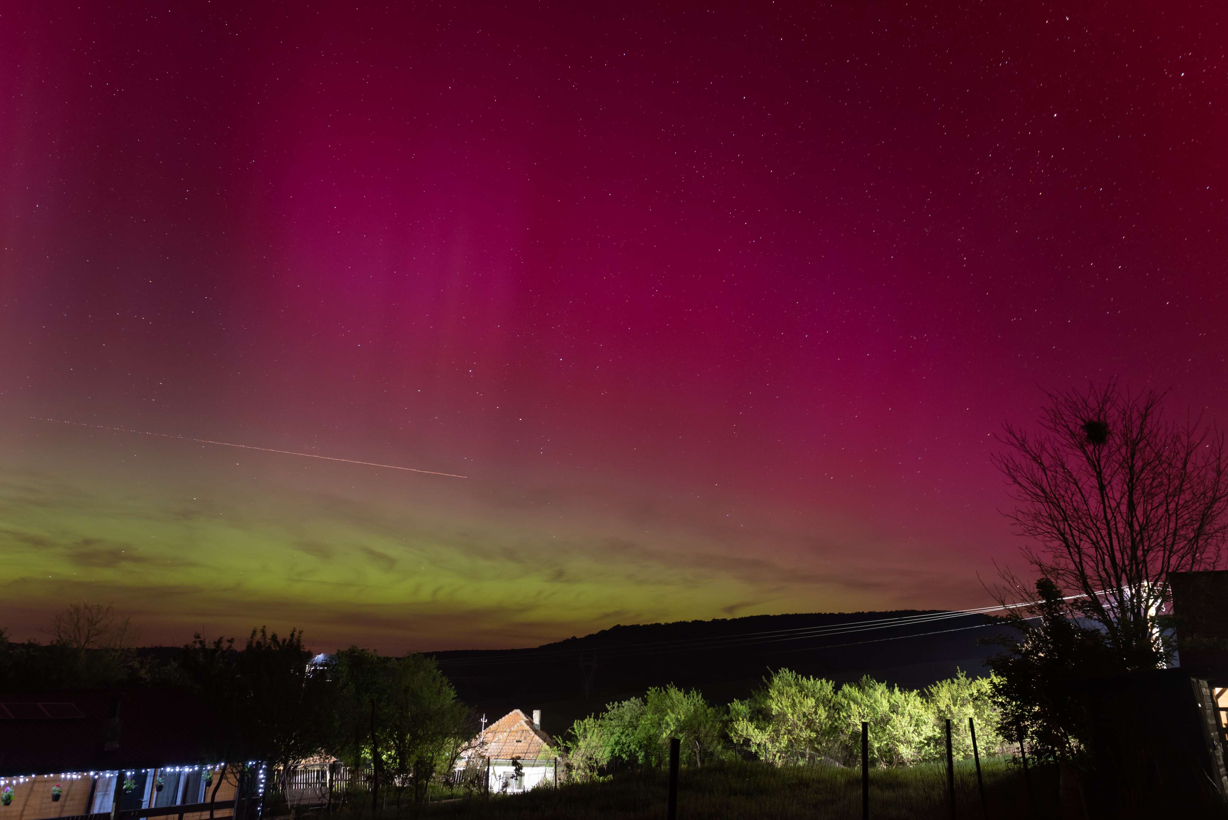 In pictures: Northern Lights visible from across Romania
