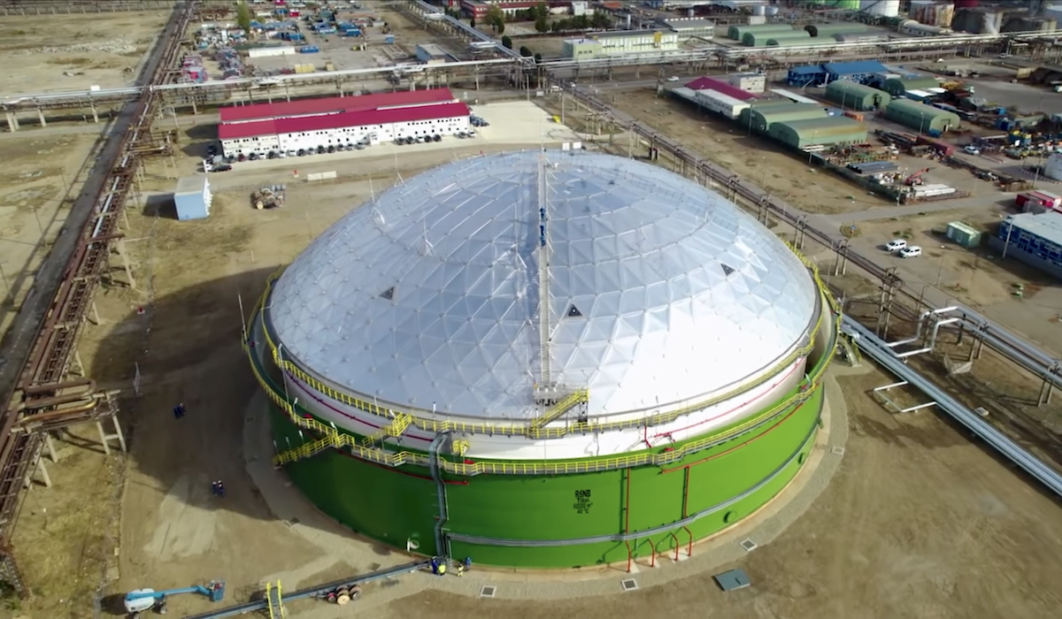 OMV Petrom commissions largest crude oil tank in Romania