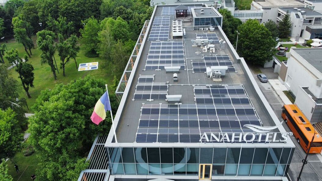 Renovatio Solar installs PV panels on ANA Hotels and Crowne Plaza buildings in Bucharest