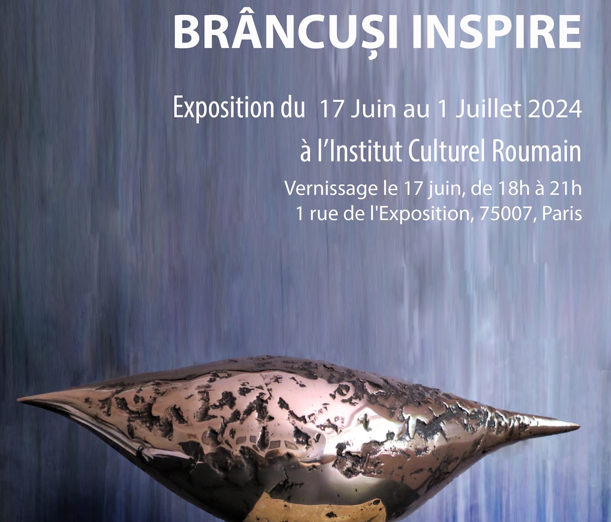 Romanian-French contemporary artists celebrate Constantin Brâncuși with exhibition in Paris