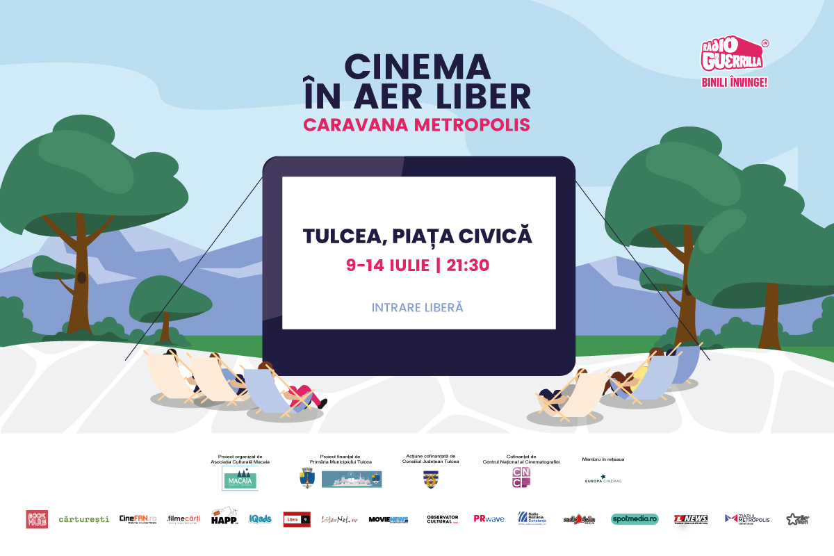 Southern Romania: Open-air cinema Caravan Metropolis to arrive in Tulcea in July
