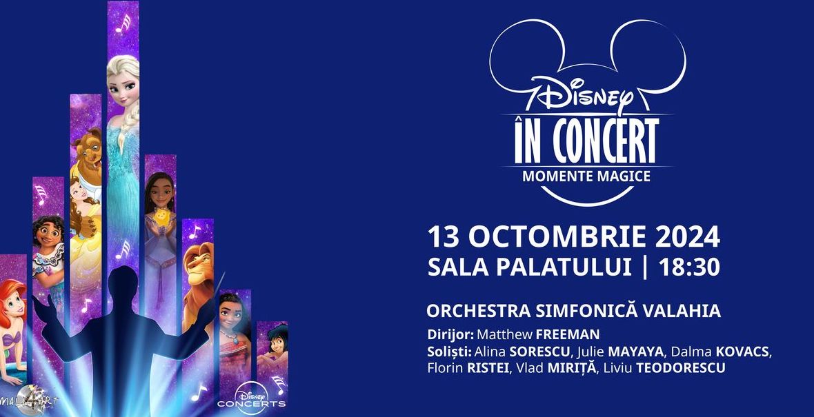 Disney in Concert coming to Bucharest in October