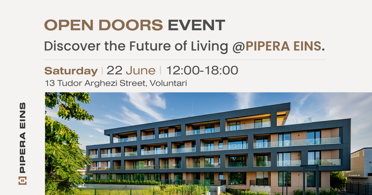 Exclusive Open Door Event at Pipera Eins: Discover the Future of Premium Living by Heberger Romania
