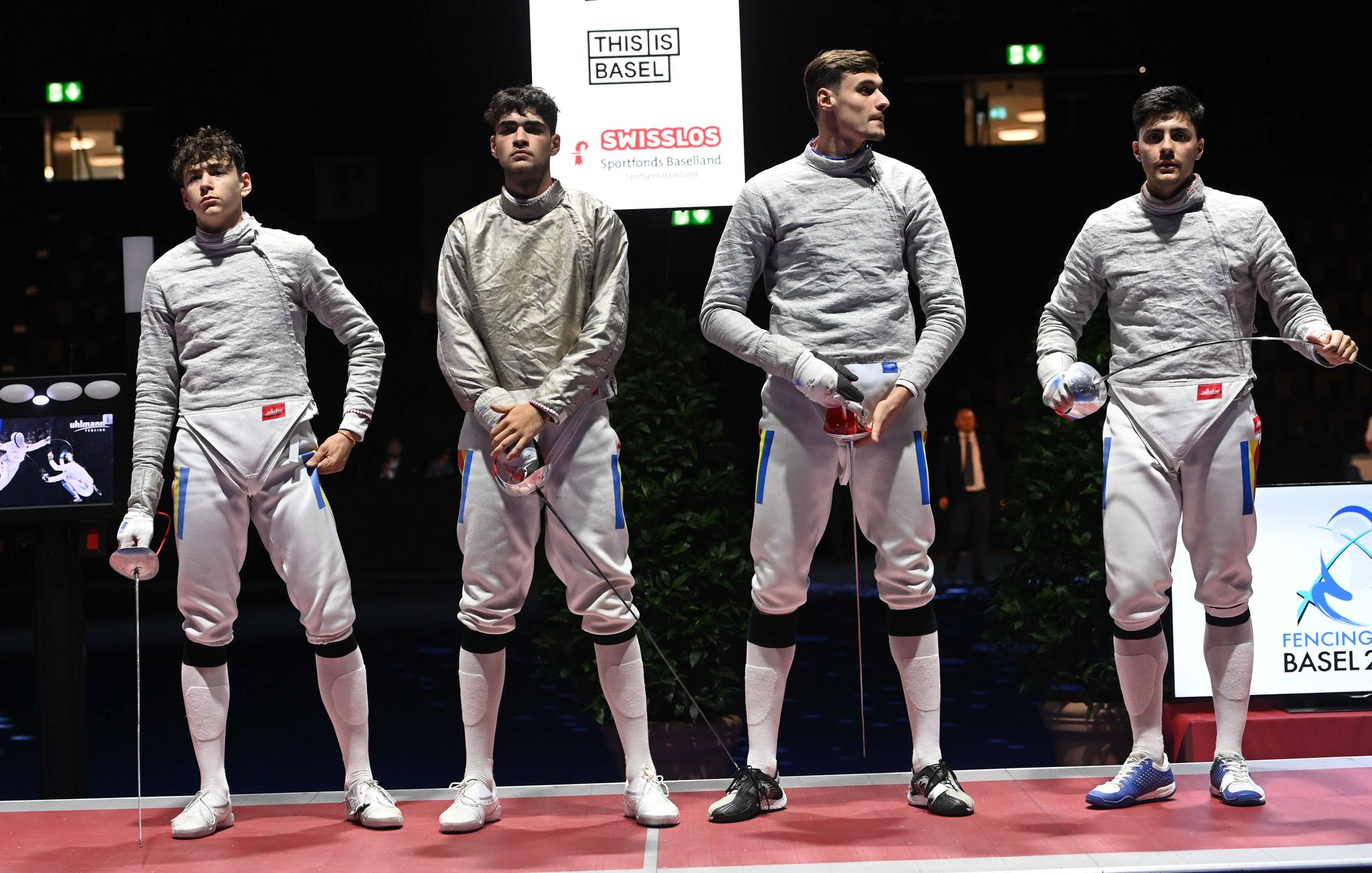 Romania’s men’s sabre team secures silver medal at European Fencing Championships in Basel