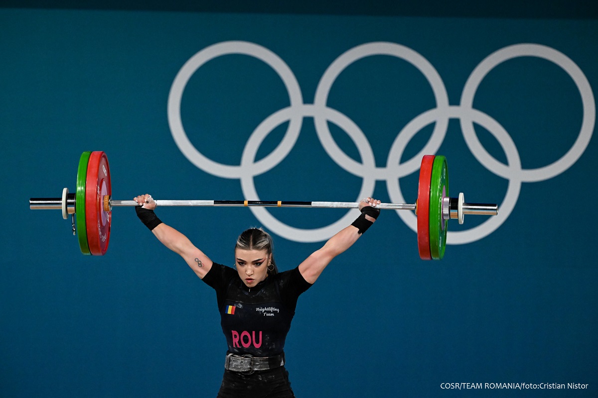 Romania’s Mihaela Cambei wins silver in 49kg weightlifting competition at Paris Olympics