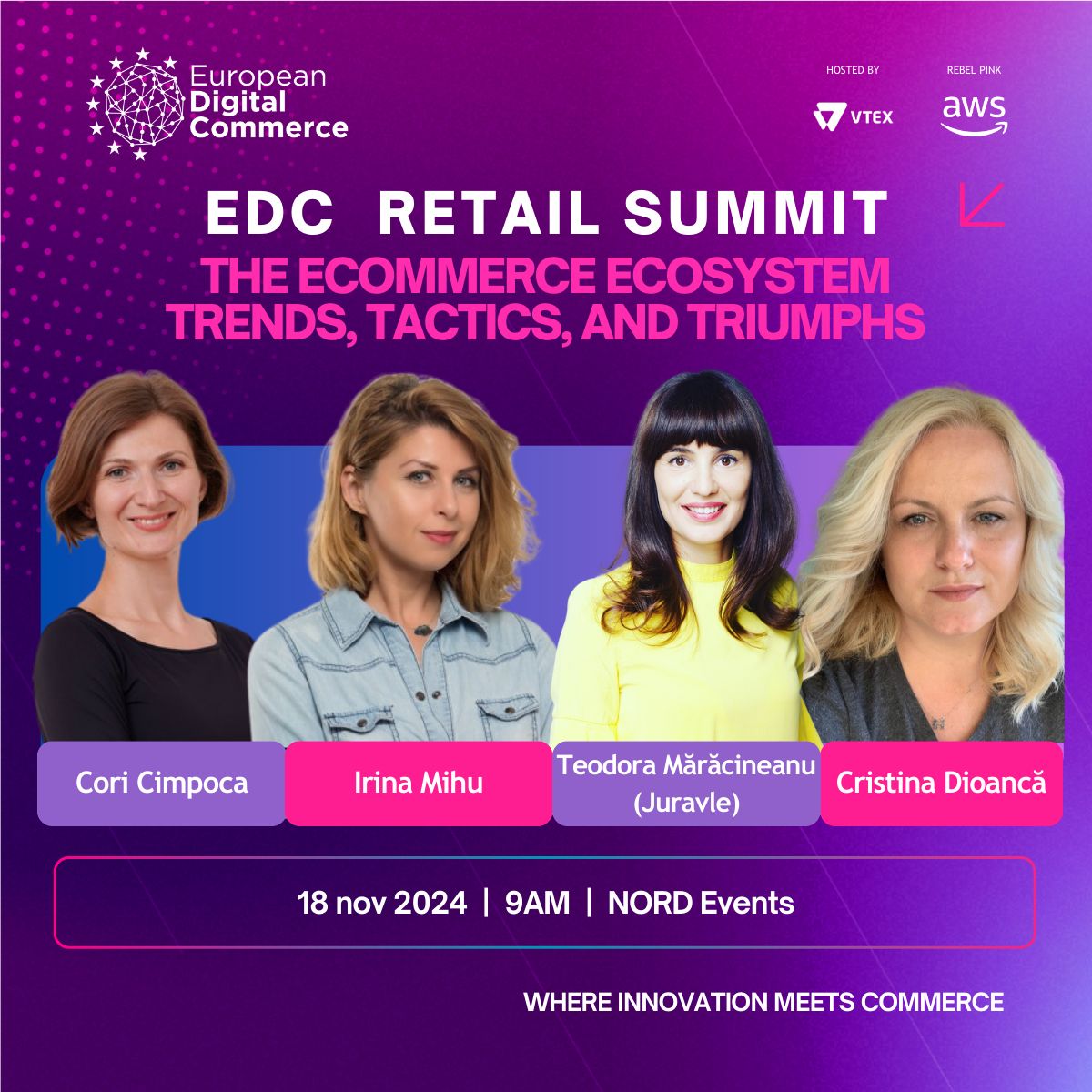 European Digital Commerce Summit 2024 brings together leaders of the “Driving Industry” from the Romanian digital economy