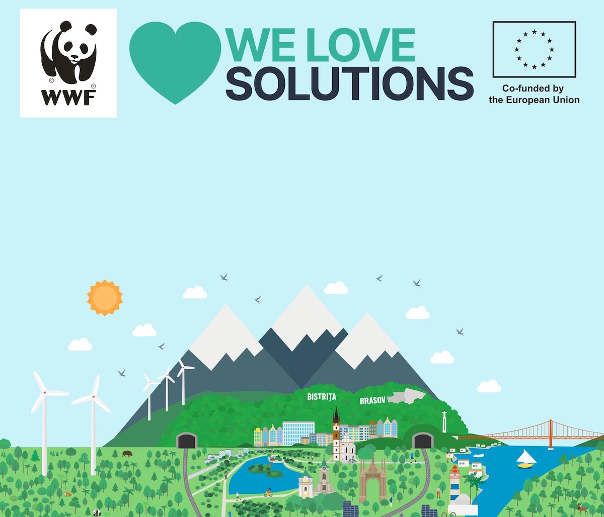 WWF Romania: Brașov, Bistrița residents can join We Love Solutions campaign to shape a greener future