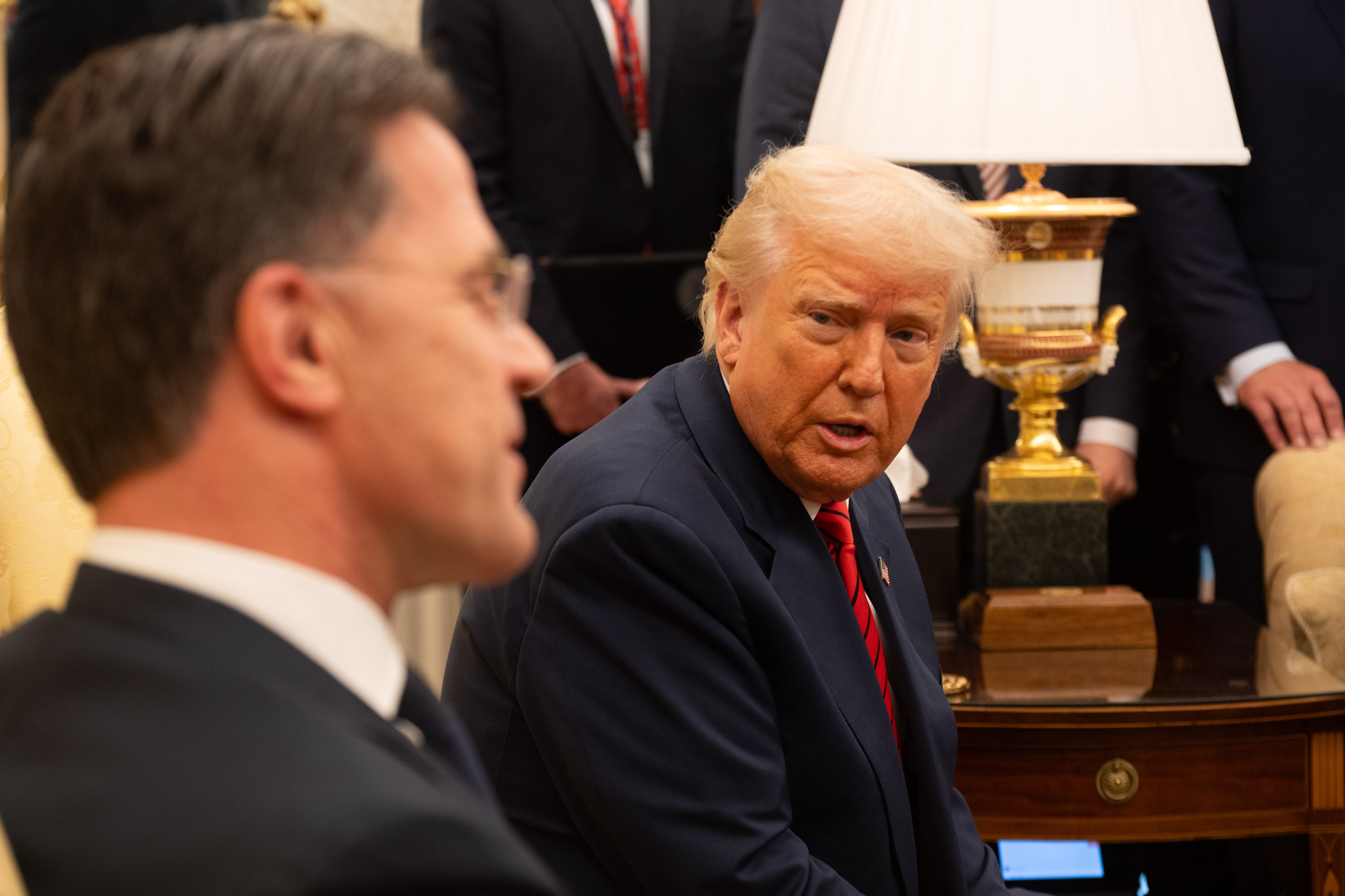 Donald Trump says he “did not favor” Romania’s Klaus Iohannis for NATO secretary general