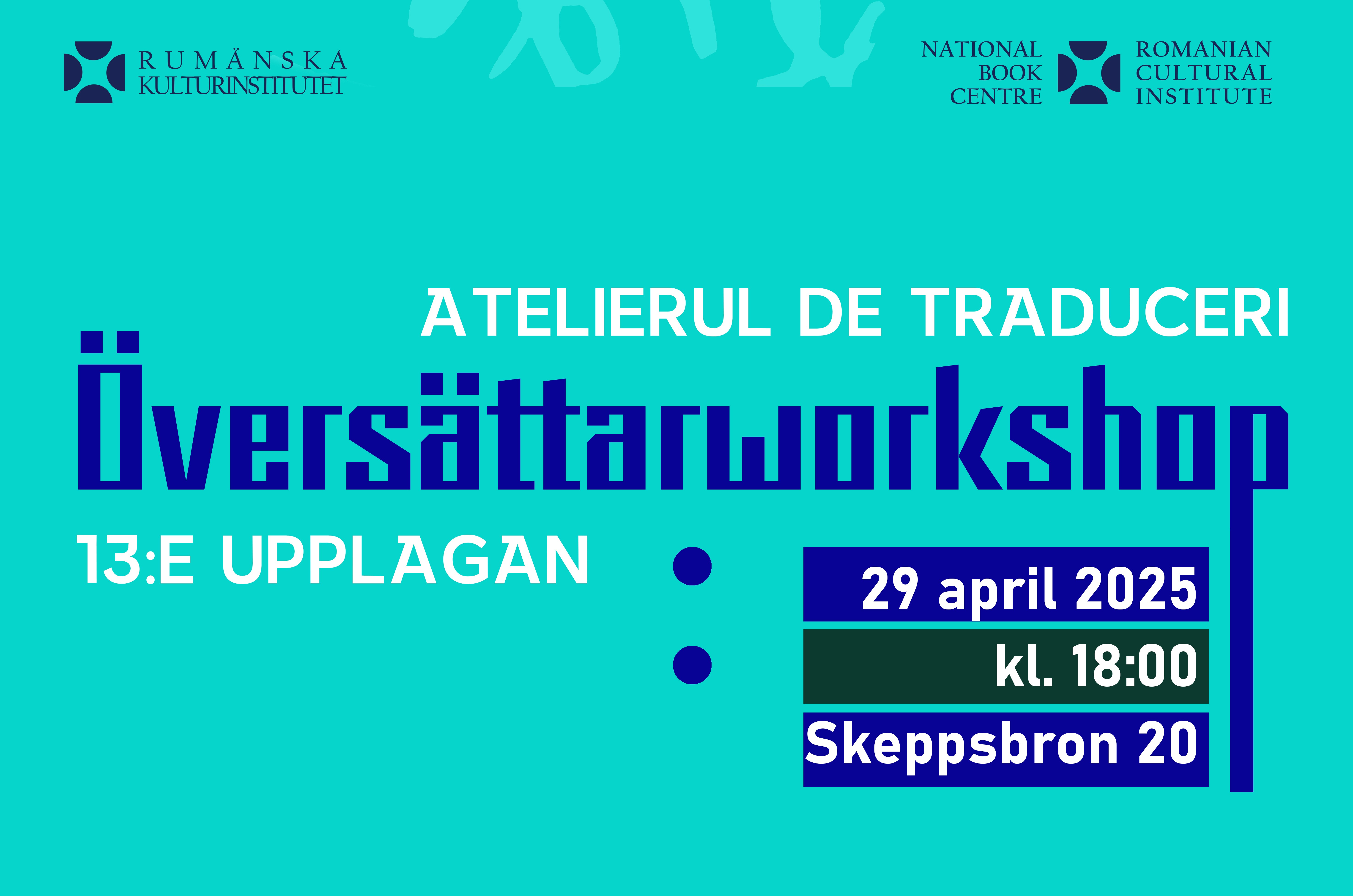 Romanian, Swedish poets to take part in translation workshop in Stockholm