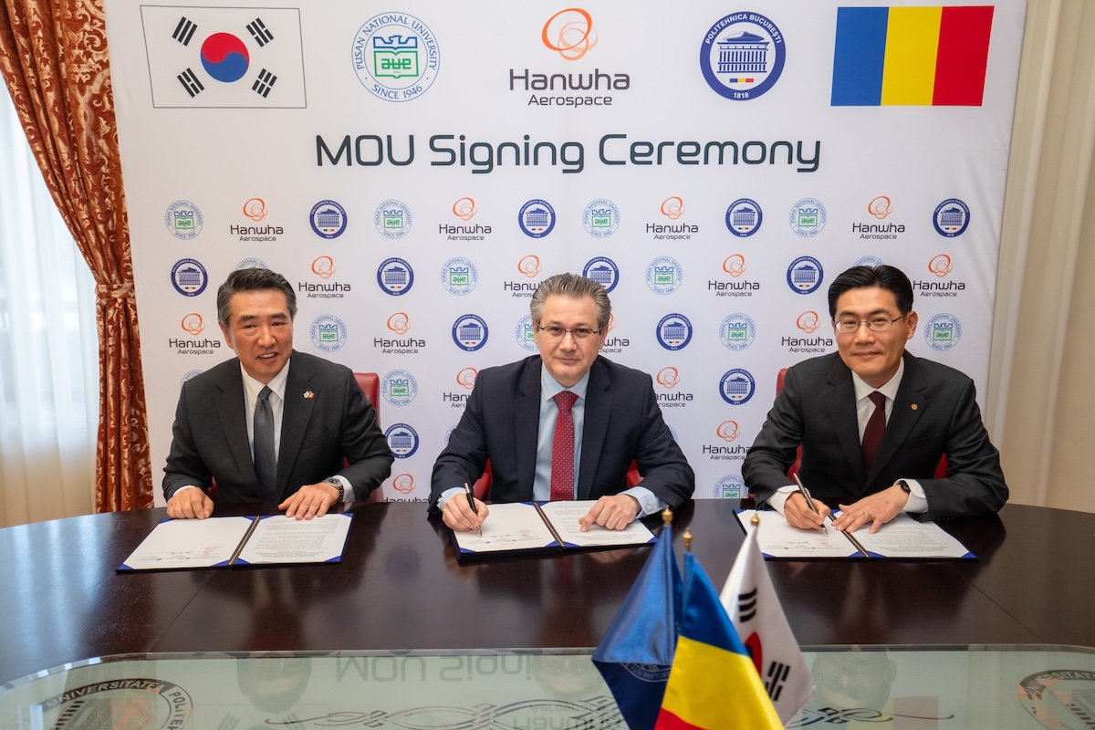Hanwha Aerospace teams up with Romanian, South Korean universities to boost defense R&D and talent development
