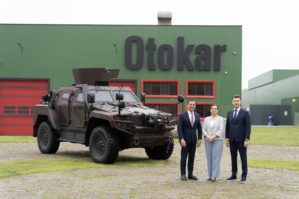 Otokar and Automecanica form joint venture to produce COBRA II armored vehicles in Romania