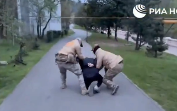 Russian security service says it arrested Romanian man for spying for Ukraine