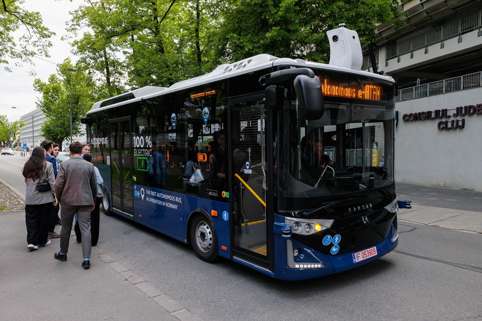  Viitorul transportului public fără șofer, la Summitul Internațional pentru Neutralitate Climatică