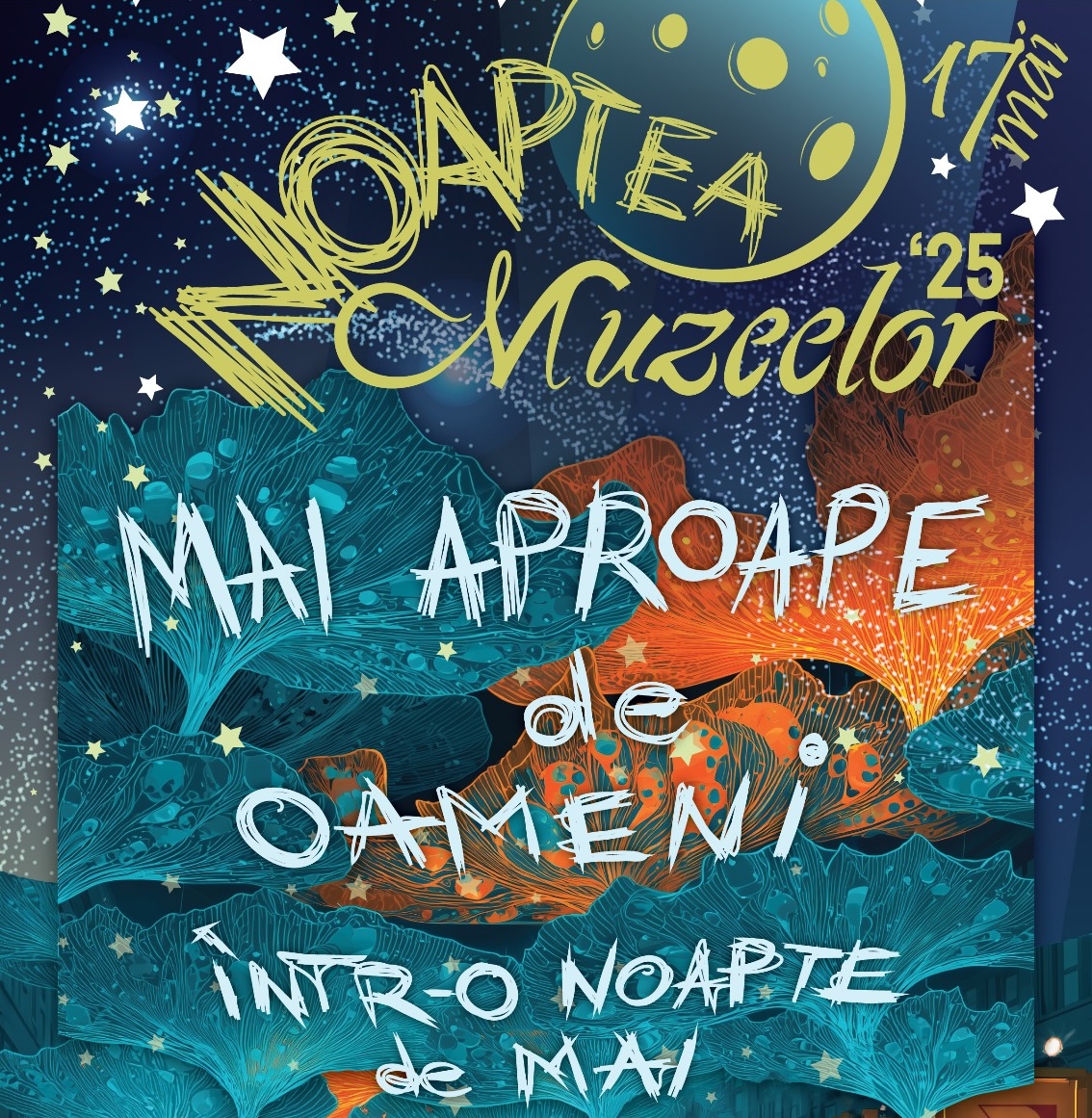 Peste 70 de muzee din România îți deschid porțile pe 17 mai 2025 pentru Noaptea Muzeelor, un eveniment cultural unic și captivant!
