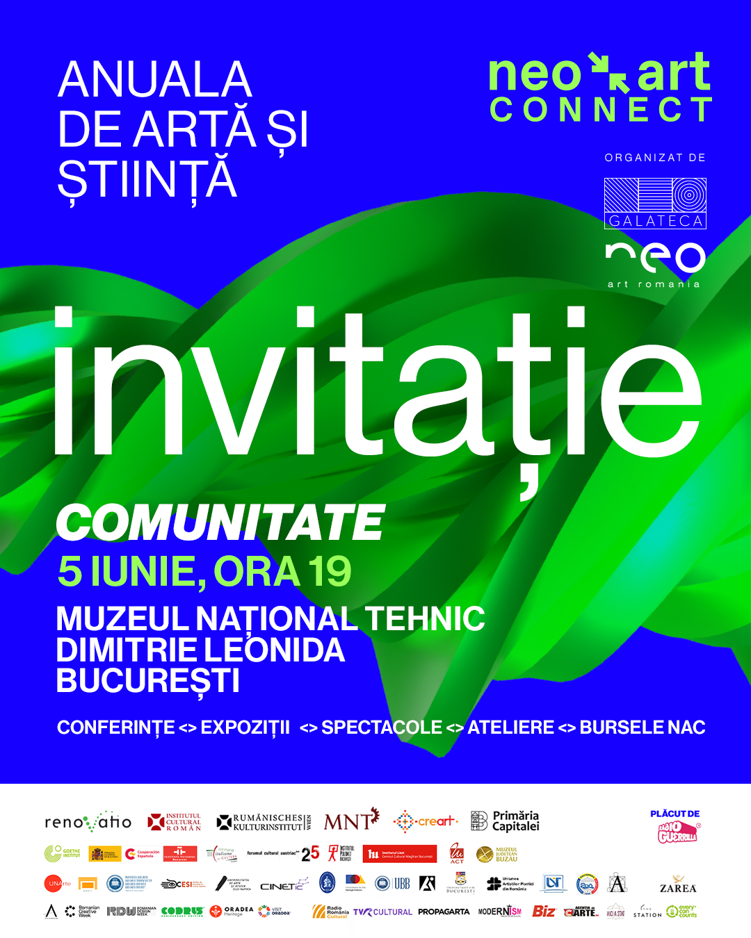 Arta și Știința Converge la Muzeul Tehnic Dimitrie Leonida în spirit de inovație și sustenabilitate