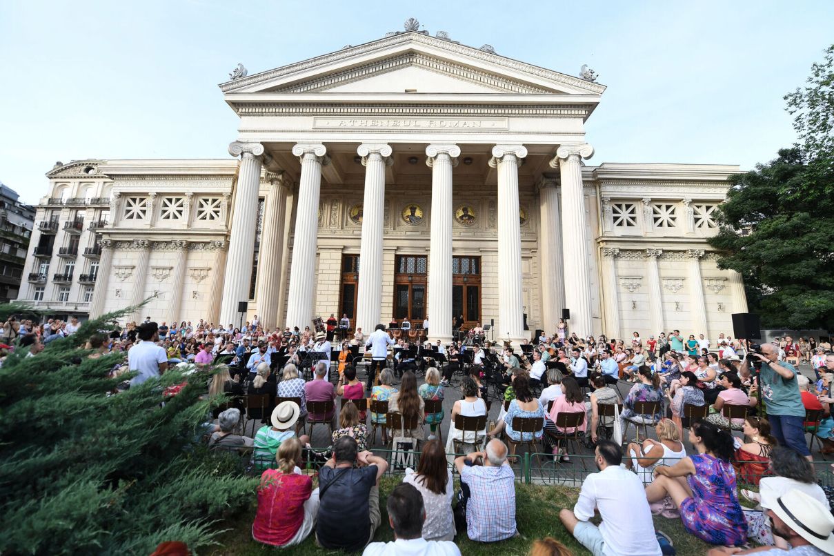  Festivalul de vară la Ateneul Român cu concerte clasice în aer liber și intrare liberă - 14-25 iunie