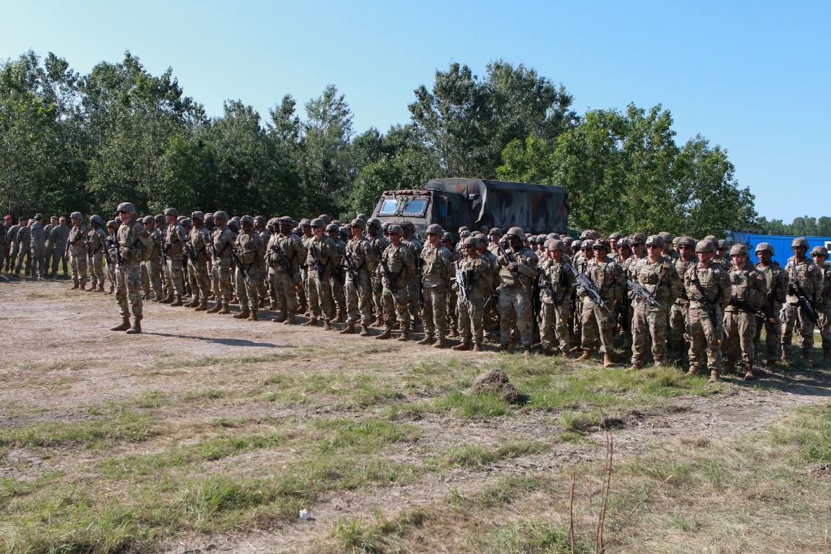 Aproximativ 5.000 de soldați din patru țări în manevrele militare Saber Guardian 25 în România, 9-24 iunie