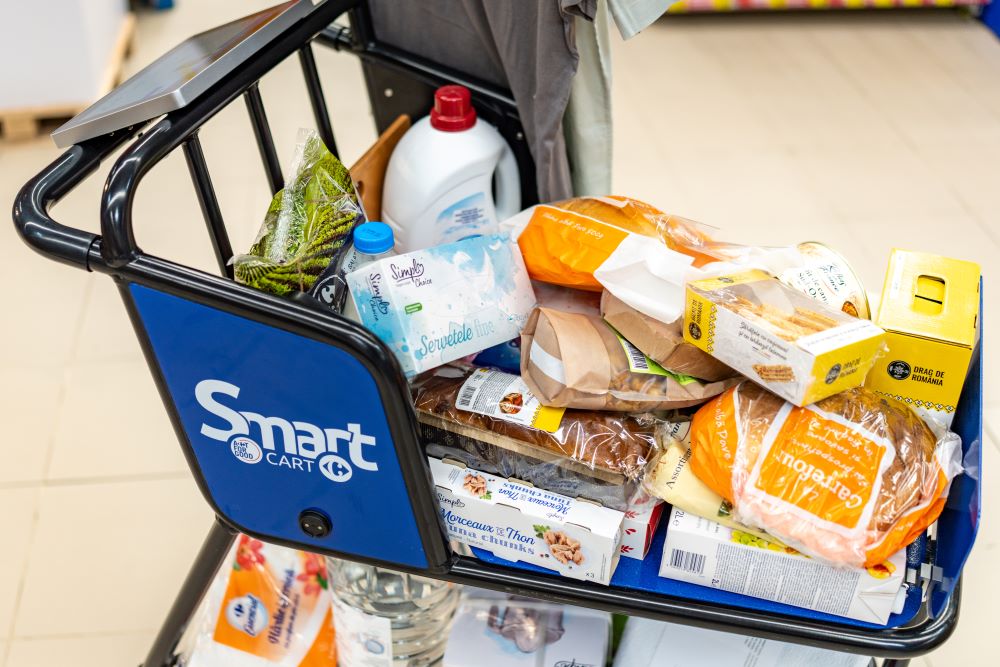 Carrefour introduce în premieră Căruciorul Inteligent în România, revoluționând experiența de cumpărături la Corbeanca pentru o eficiență sporită
