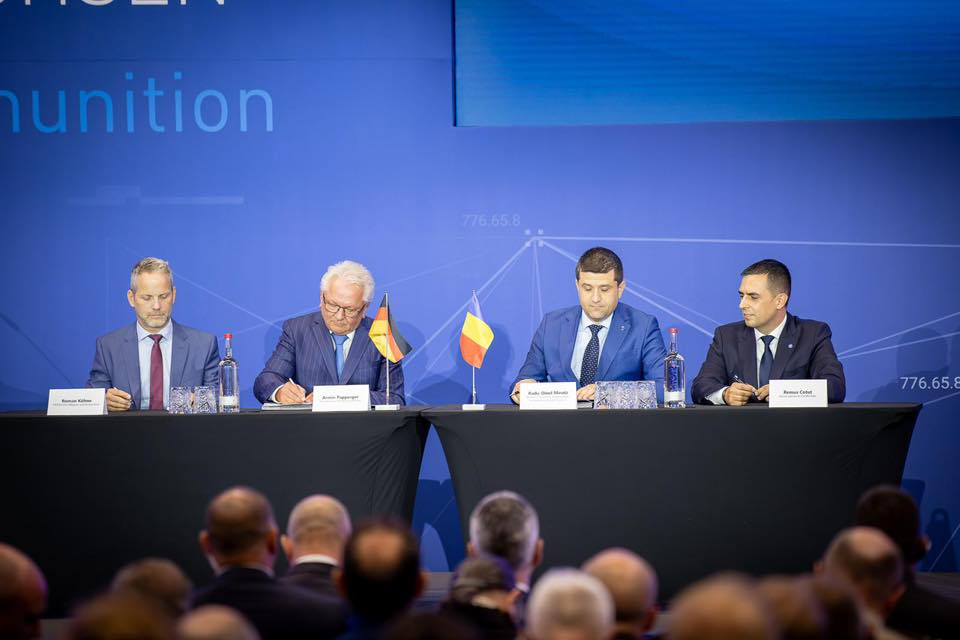 Romania and Rheinmetall to build EUR 535 mln gunpowder plant, set to be world’s most advanced