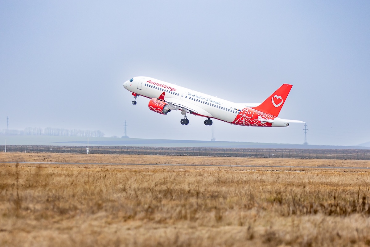 AnimaWings va inaugura zboruri directe București-Geneva în martie 2026, devenind singura companie aeriană cu servicii nonstop între cele două orașe.