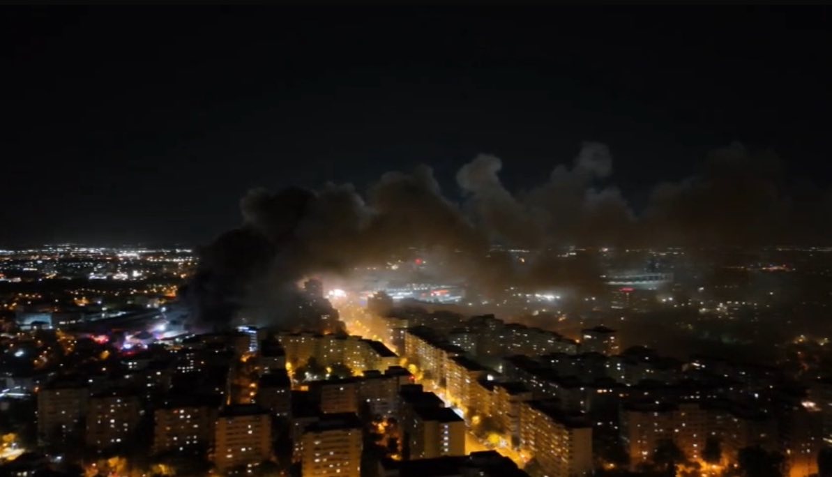 Depozit distrus și poluare masivă în capitală