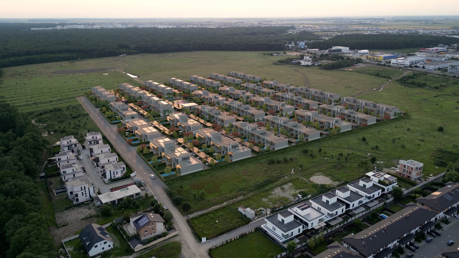 Homing Properties începe construcția primelor vile de lux din proiectul Homing Village în Pipera, lângă București, în colaborare cu Mantor