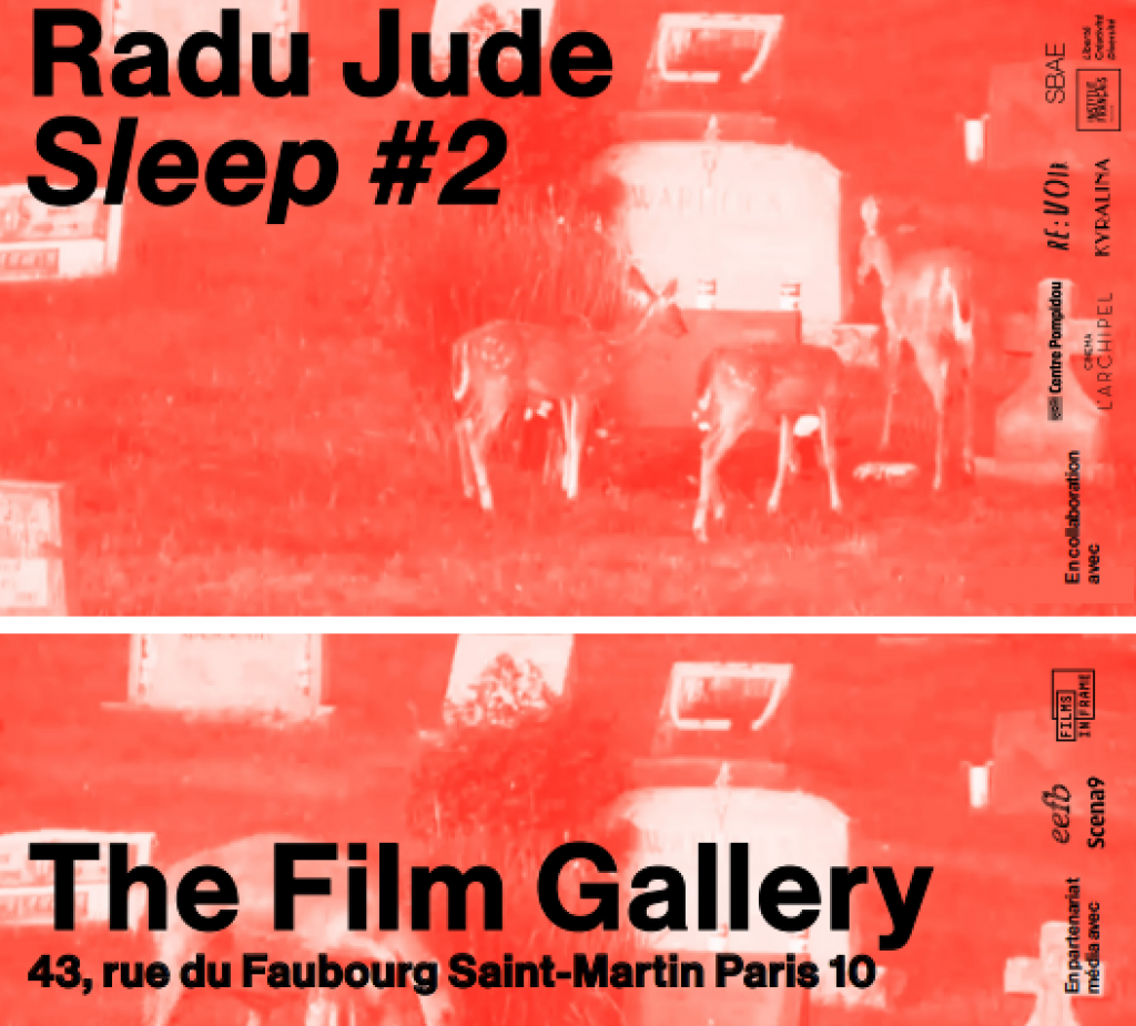 Regizorul român Radu Jude lansează debutul său în artele vizuale cu instalația video Sleep #2 la Paris