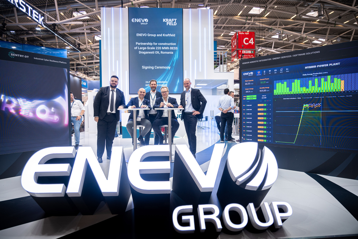 ENEVO Group, Kraftfeld to build 110 MW battery storage project in Romania