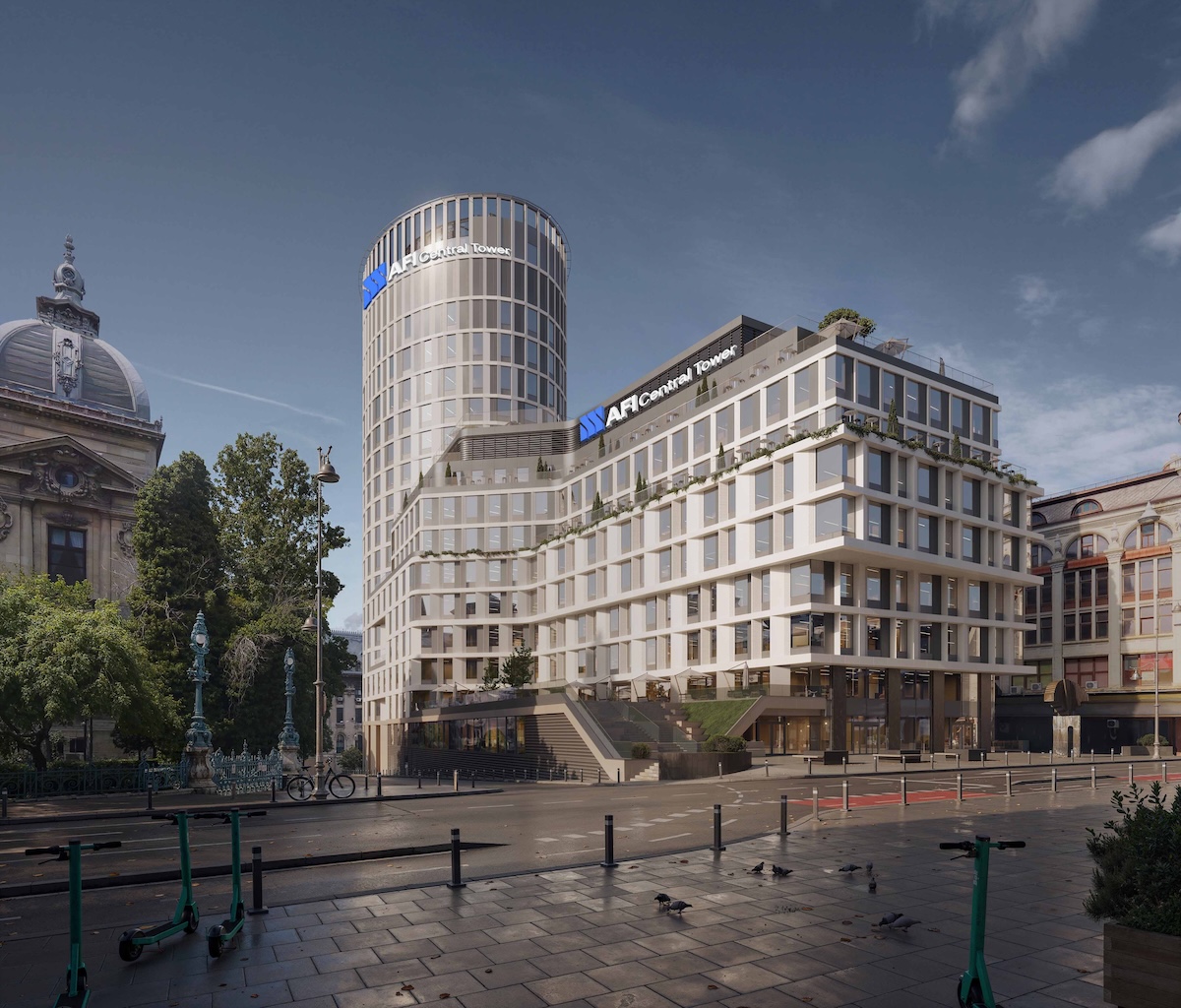 BOG'ART to lead redevelopment of AFI Central Tower in downtown Bucharest