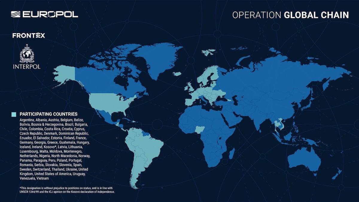 Romania co-leads global anti-human trafficking operation across 59 countries, over 2,000 victims identified