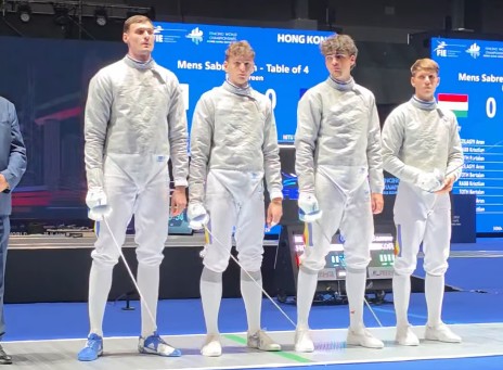 Romania’s men’s sabre team to compete for bronze medal at 2026 Senior World Fencing Championships