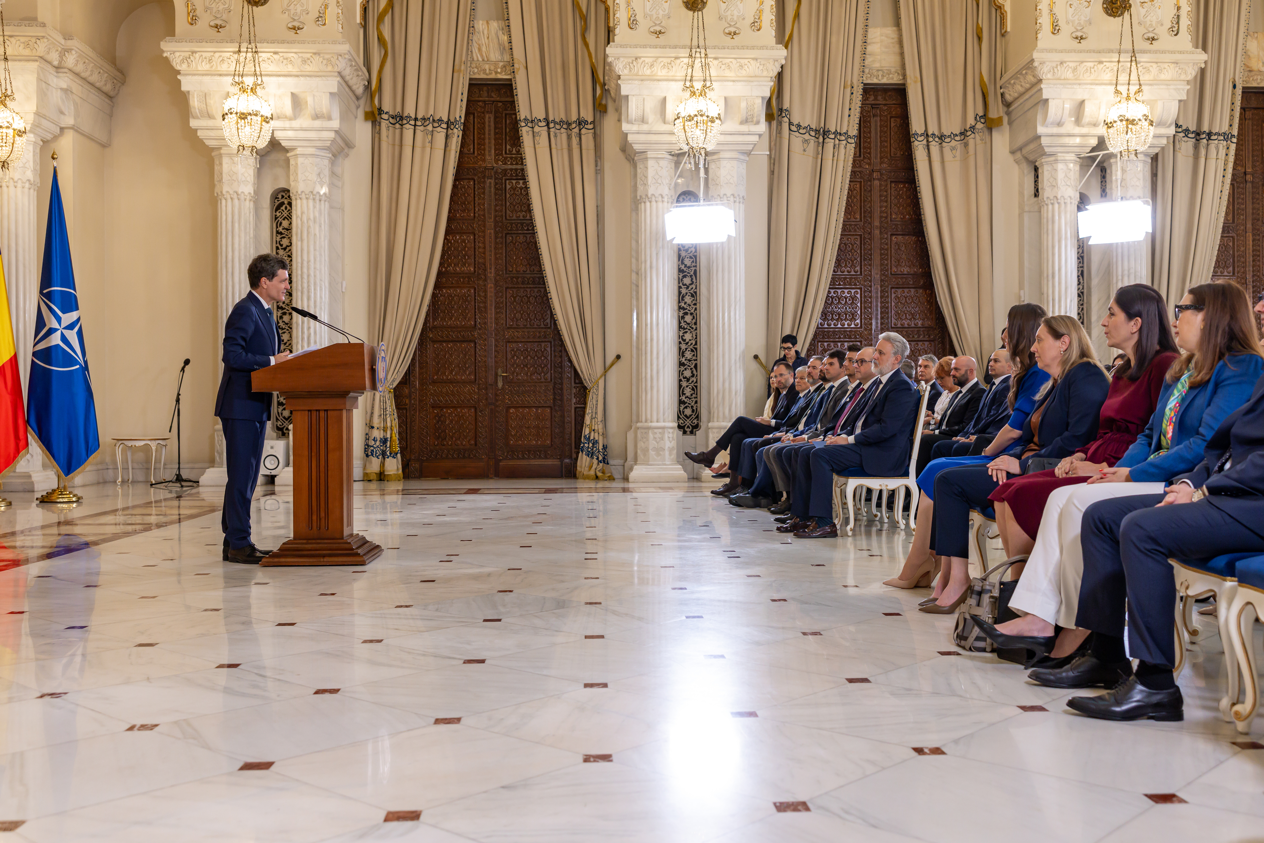 President says Romania seeks stronger US economic ties, backs EU integration of Moldova and Ukraine
