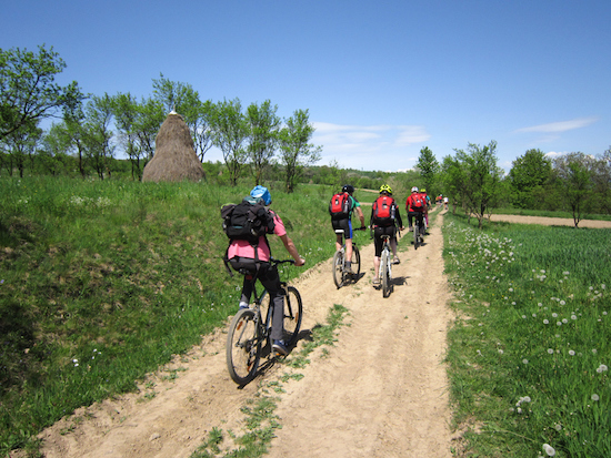 Cycling in Maramures