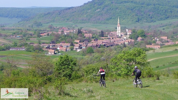 Cycling through the hills of Transylvania