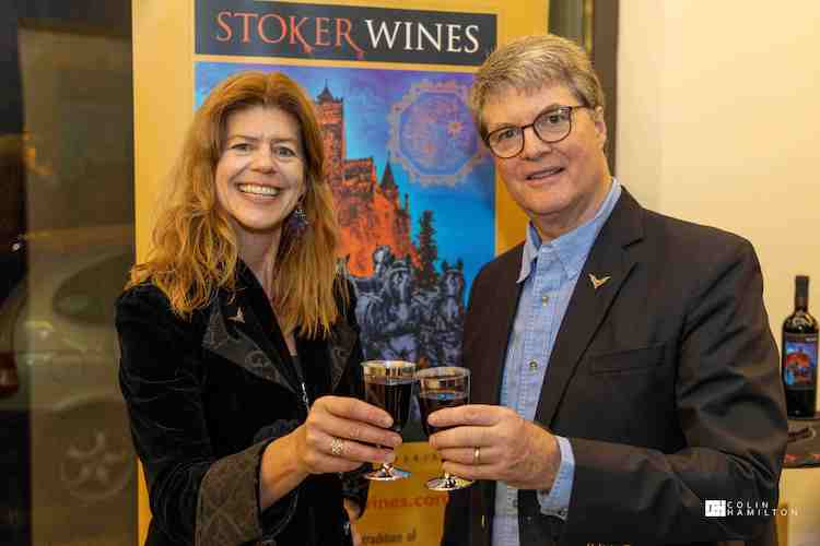 Dacre Stoker wine