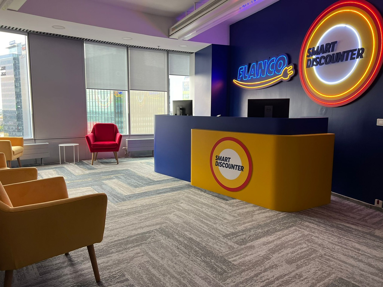 Flanco HQ reception area