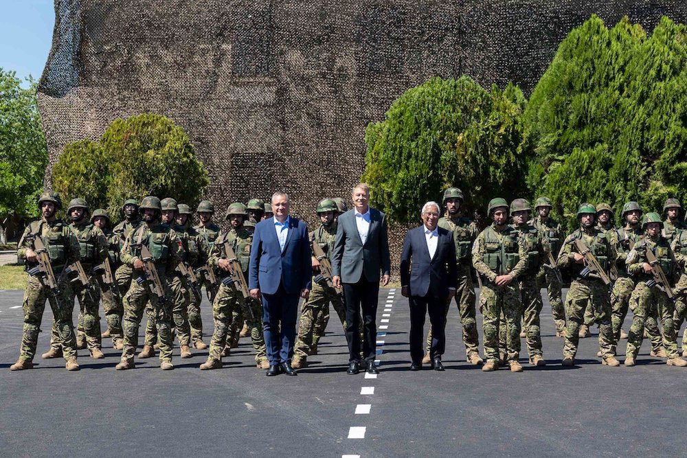 Iohannis and Costa at Caracal