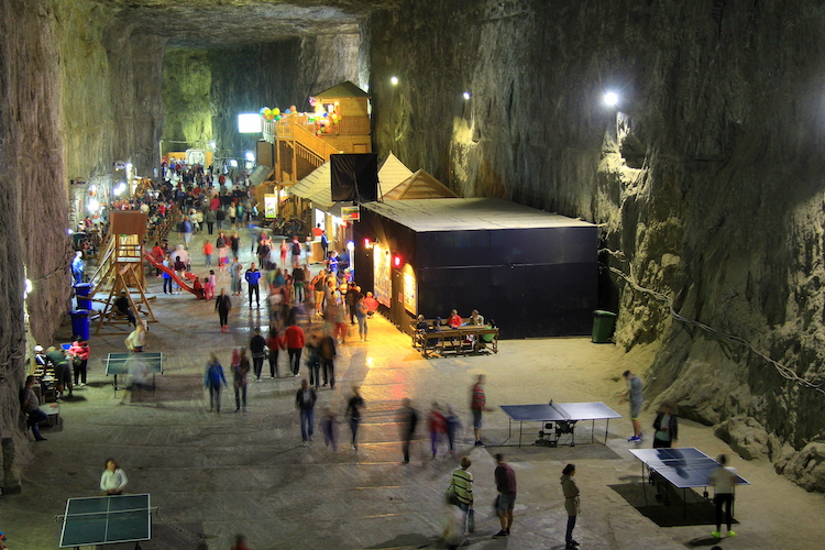 Praid salt mine